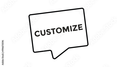 customize button web banner templates. Vector Illustration 
