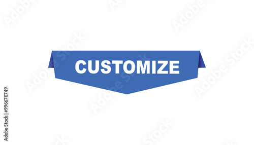 customize button web banner templates. Vector Illustration 
