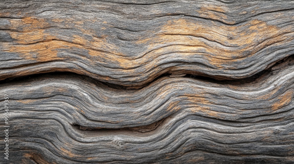 Close up perspective showcases the intricate texture of weathered wood emphasizing the grooves and distinctive patterns formed naturally over time Close up perspective showcases the intricate texture of weathered wood emphasizing the grooves and distinctive patterns formed naturally over time