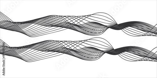 Abstract grey wave lines on transparent background. Digital frequency track equalizerTechnology, digital, communication, science, music concept vector background 
ChatGPT said:
ChatGPT

