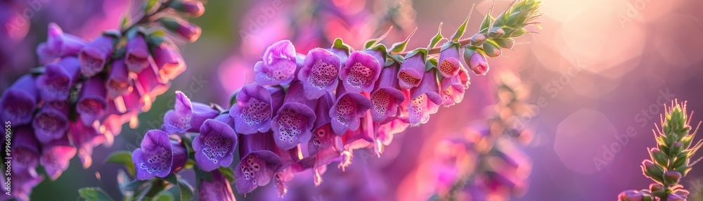 A purple flower with a droplet of water on it A purple flower with a droplet of water on it
