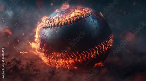 graphic baseball concept 