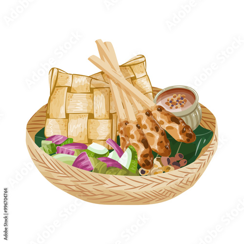 Sate lilit bali food yummy