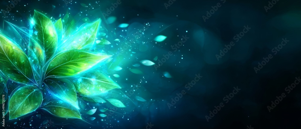 A tight shot of a verdant flower against a black backdrop, adorned with water droplets on its petals A tight shot of a verdant flower against a black backdrop, adorned with water droplets on its petals