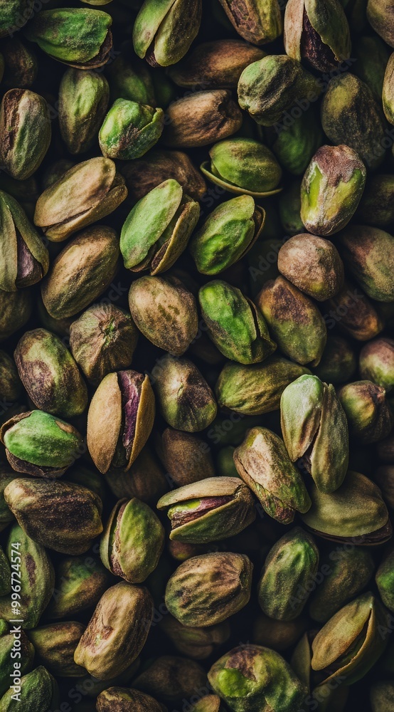 A group of nuts atop a mound of nuts in the center of a nut pile A group of nuts atop a mound of nuts in the center of a nut pile