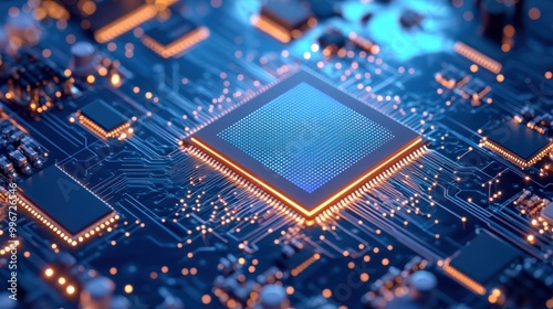 The Circuit Board and Microprocessor