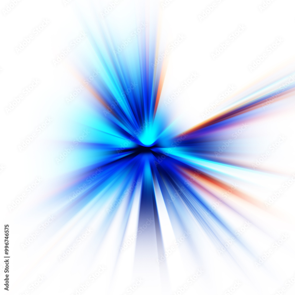 Obraz premium Colorful zoom motion effect. Abstract background.