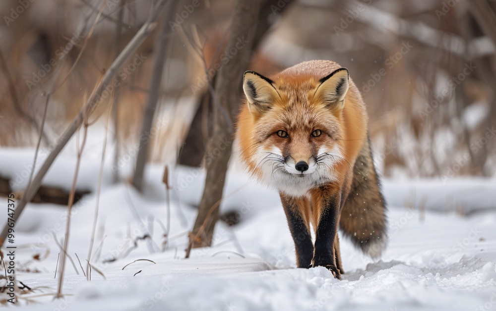 Red Fox in winter Red Fox in winter