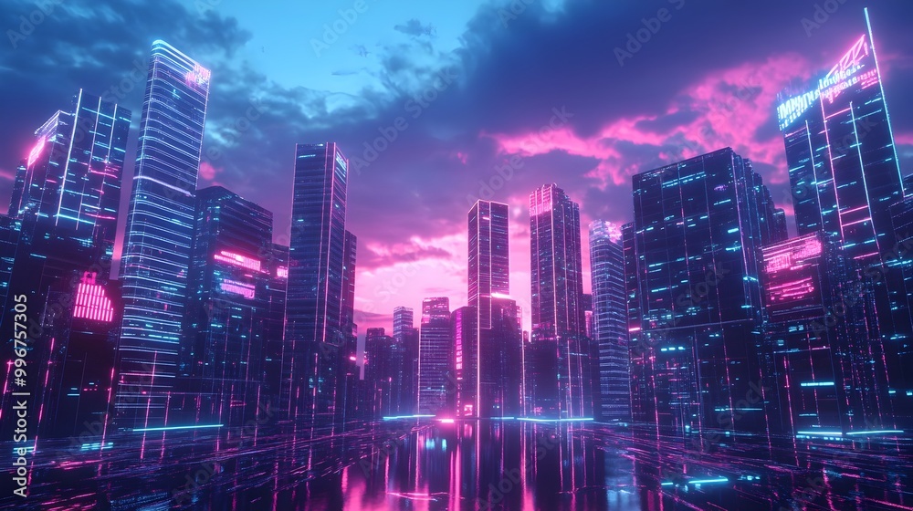 Cyber Monday Retail Utopia with Hyper Connected Mobile Transactions Hyper Personalized Recommendations and Vibrant Synthwave Skyline Cyber Monday Retail Utopia with Hyper Connected Mobile Transactions Hyper Personalized Recommendations and Vibrant Synthwave Skyline