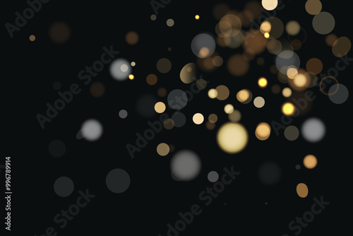 The dust sparks and golden stars shine with special light. Vector sparkles on a transparent background. . Stock royalty free vector illustration. PNG
