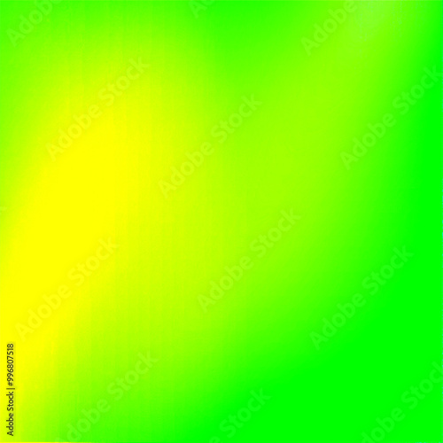 Nice yellow and green mixed gradient square background, Usable for social media, story, banner, poster, Ad, events, party, and various graphic design works