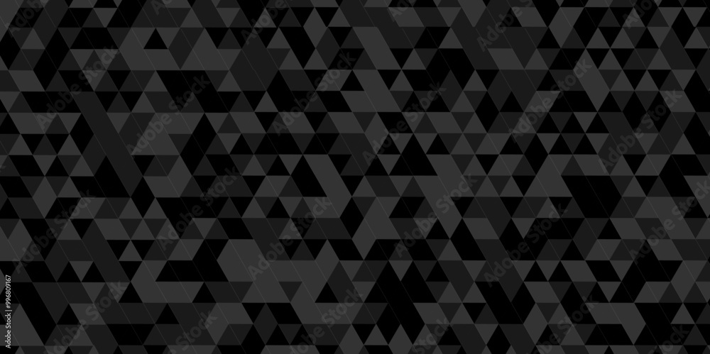 Abstract Vector geometric seamless gray and black cube square low polygon background. abstract surface creative diamond pattern gray Polygon Mosaic triangle texture background. Abstract Vector geometric seamless gray and black cube square low polygon background. abstract surface creative diamond pattern gray Polygon Mosaic triangle texture background.