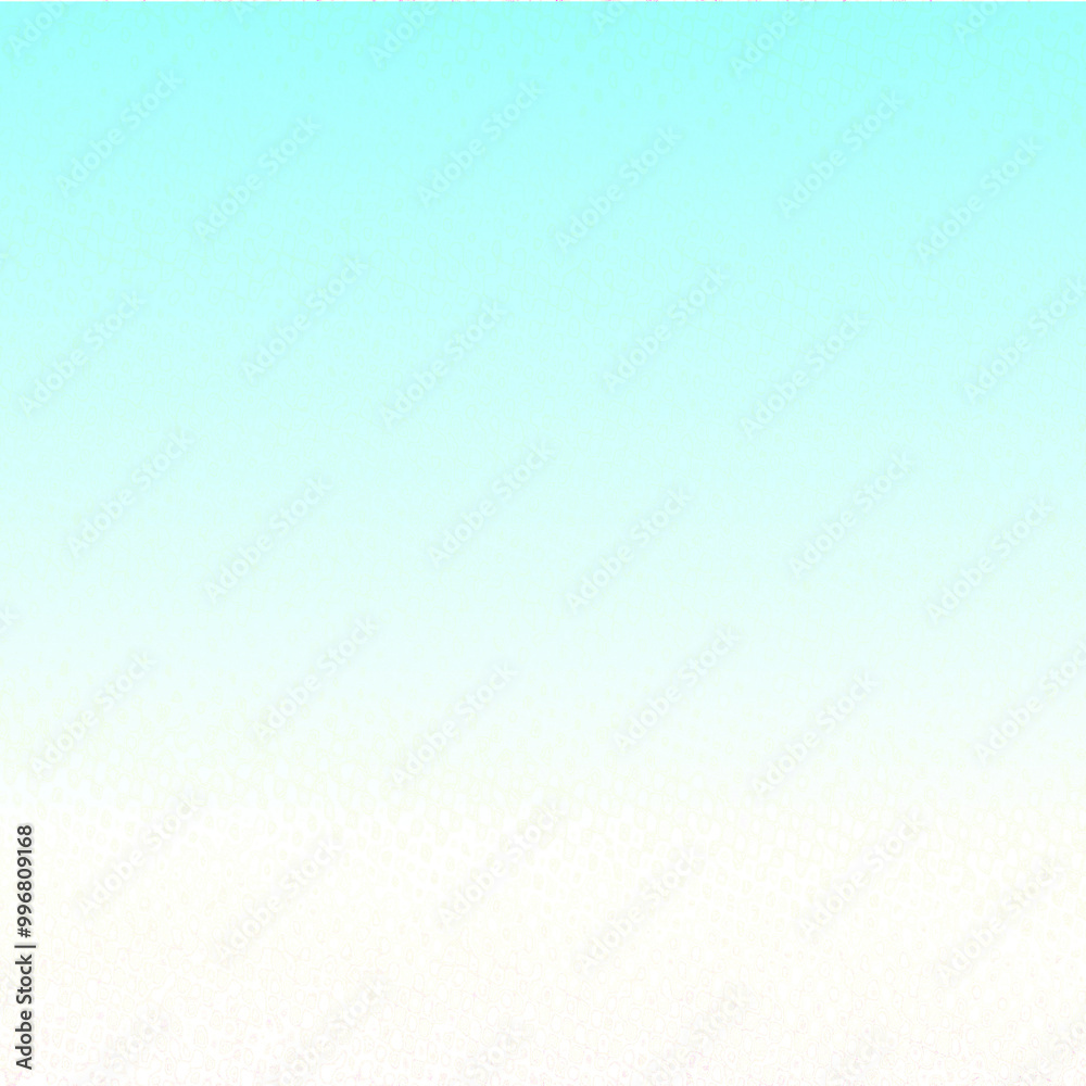 Obraz premium Plain light blue gradient square background, Usable for social media, story, banner, poster, Ad, events, party, and various graphic design works