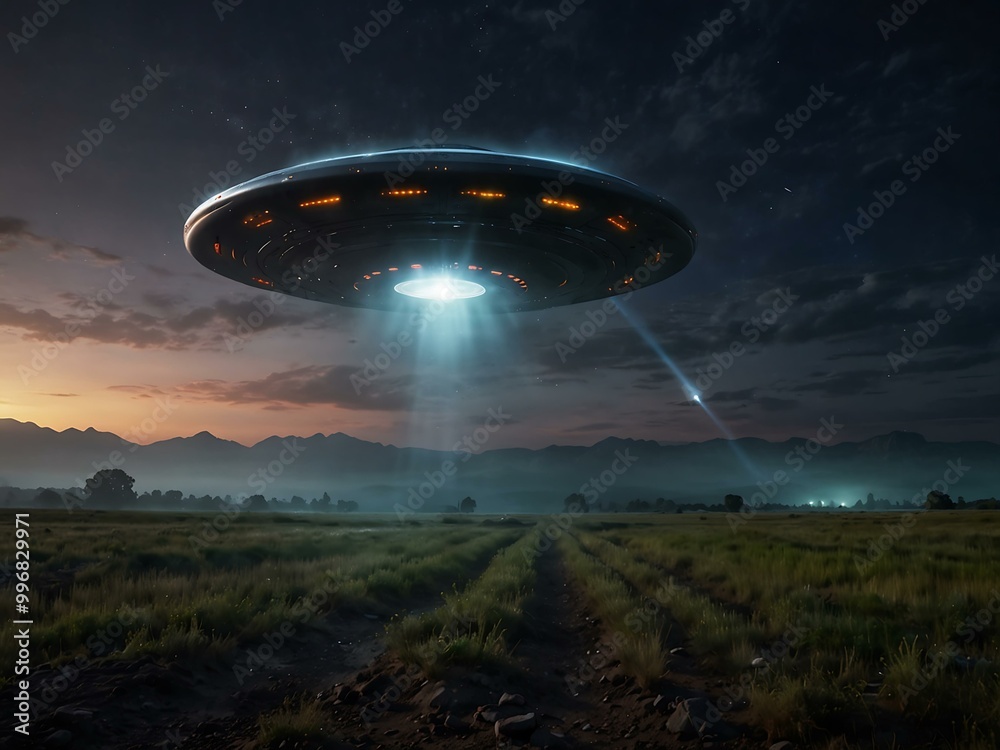 Alien sightings illuminated by a high-tech UFO landing, revealing wonders. Alien sightings illuminated by a high-tech UFO landing, revealing wonders.