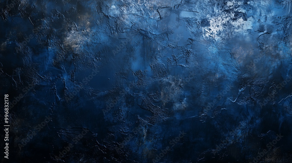 Dark navy blue grunge background with layered textures, ideal for banners or art posters. Dark navy blue grunge background with layered textures, ideal for banners or art posters.