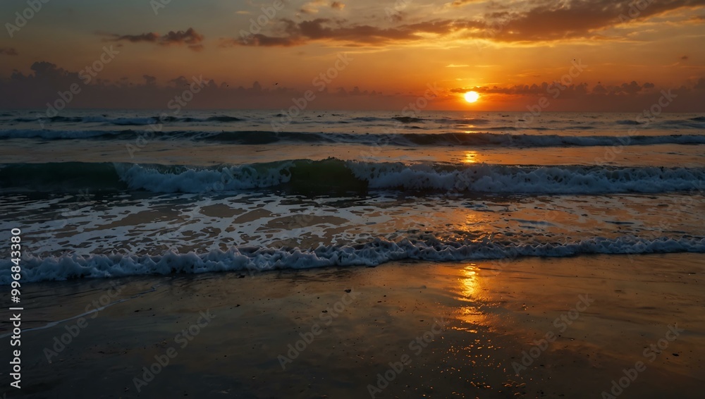 Beautiful sunset in Bali, Indonesia. Beautiful sunset in Bali, Indonesia.
