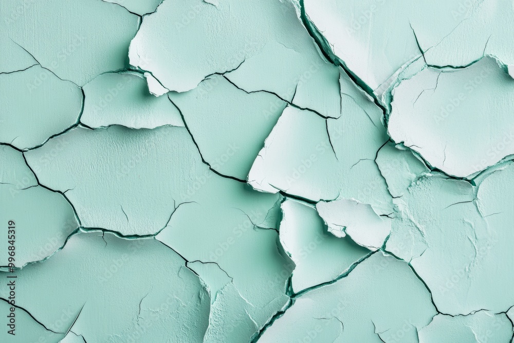 light mint cracked paint minimal modern abstract background light mint cracked paint minimal modern abstract background