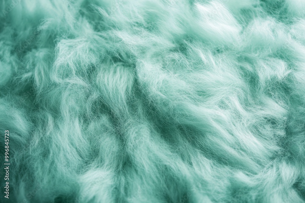 sea foam teal green fuzzy wool minimal modern abstract background, faux fur, sustainable materia, ethical style and fashion industry sea foam teal green fuzzy wool minimal modern abstract background, faux fur, sustainable materia, ethical style and fashion industry