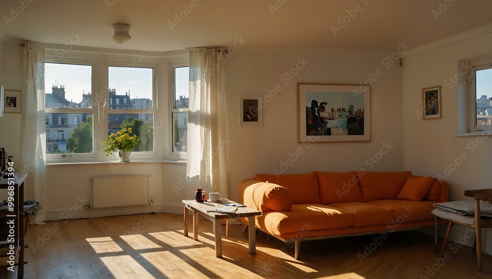 Bright sunny flat. Bright sunny flat.