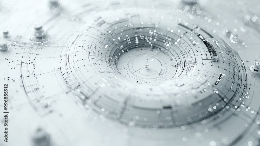 Clean white backdrop with AI-enhanced visual elements like predictive analytics and smart interfaces, perfect for tech visuals. Clean white backdrop with AI-enhanced visual elements like predictive analytics and smart interfaces, perfect for tech visuals.