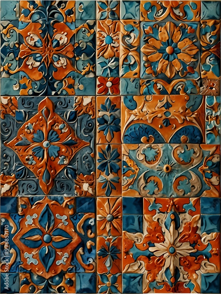 Ceramic tile pattern designs. Ceramic tile pattern designs.
