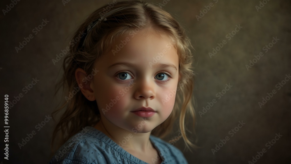 Child portrait. Child portrait.