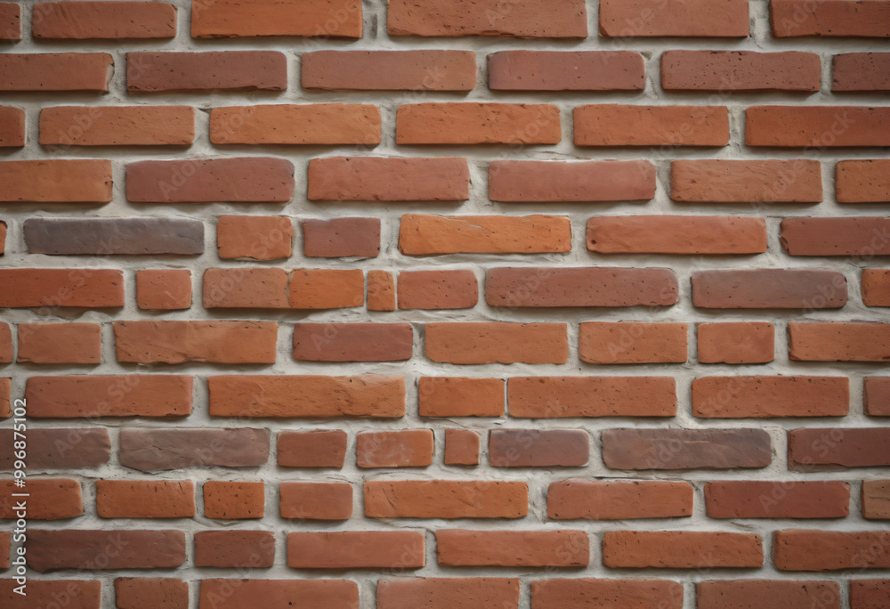Detailed brick texture with red and brown tones for backgrounds and designs Detailed brick texture with red and brown tones for backgrounds and designs
