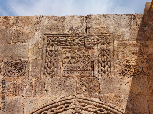 travel to city of Lindos on island of Rhodes, Greece