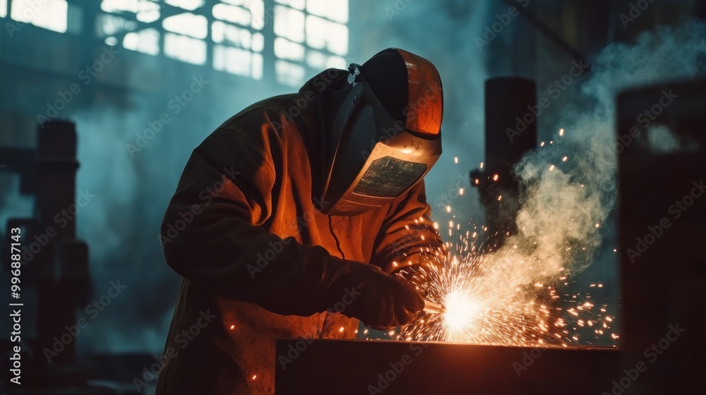 Welder at Work Welder at Work