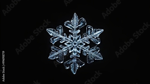Christmas background with snowflakes	