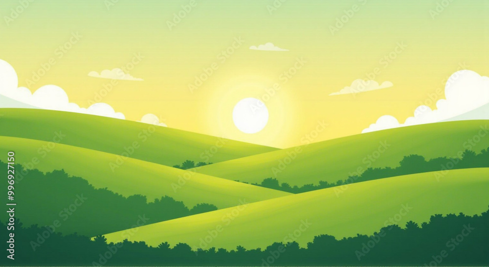 Obraz premium landscape with mountains