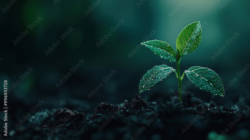 New Plant Growth in Nature New Plant Growth in Nature