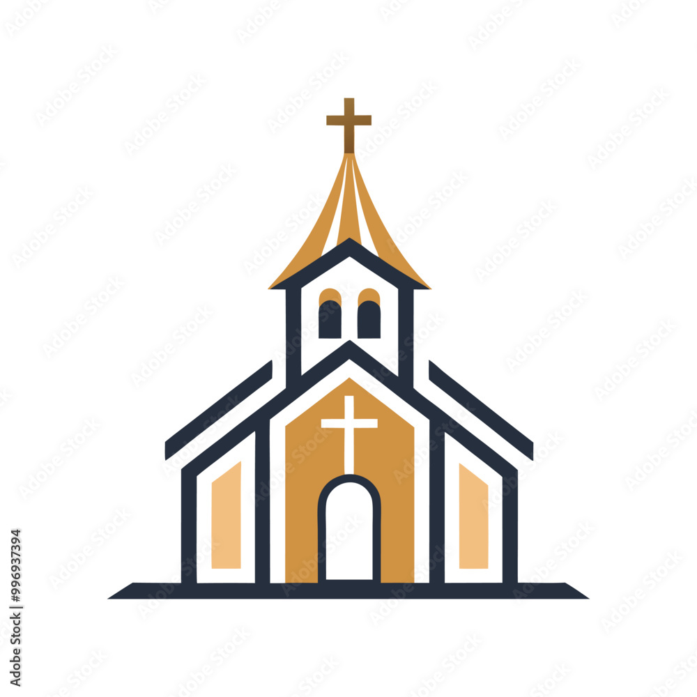 church logo vector illustration church logo vector illustration