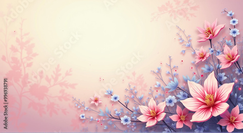 abstract floral background