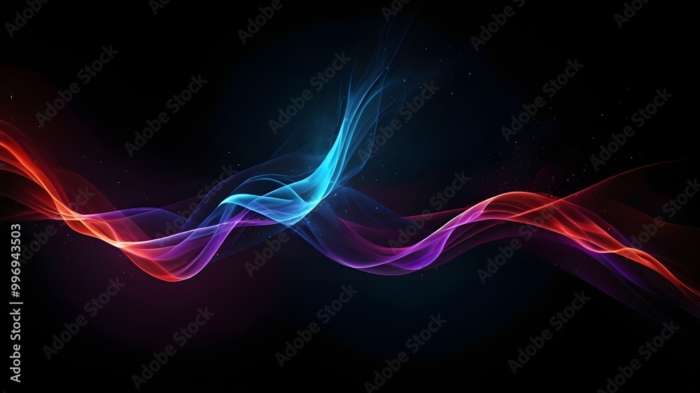colorful abstract light effect on black background colorful abstract light effect on black background