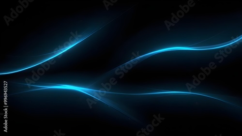 colorful abstract light effect on black background