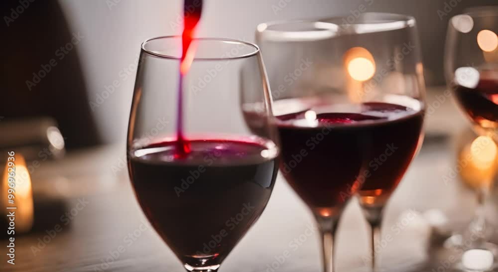 glass of wine on a table glass of wine on a table