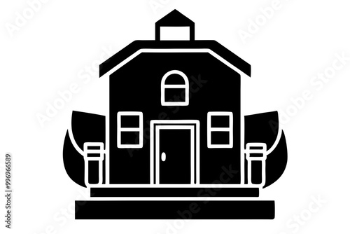 back to school icon on white background