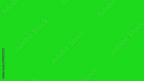A vibrant and uniform solid green background texture, perfect for graphic design, video editing, presentations, and web design.