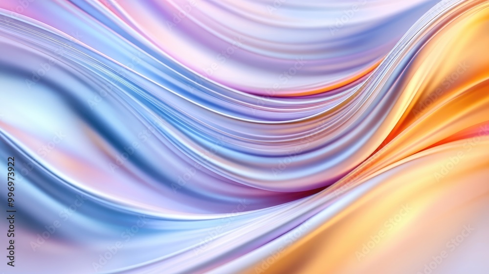 Soft Waves of Colorful Textures in Motion Soft Waves of Colorful Textures in Motion