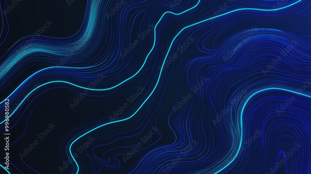 An illustration of a CPU with neon rays flowing around it, representing global information flows and big data analytics An illustration of a CPU with neon rays flowing around it, representing global information flows and big data analytics