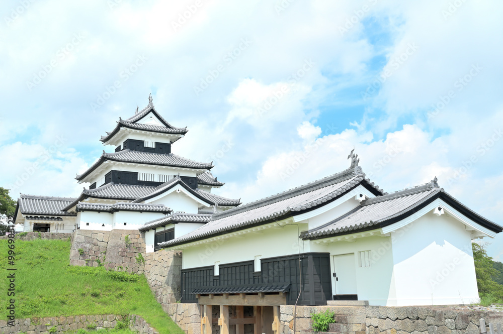 小峰城の風景　福島県白河市
