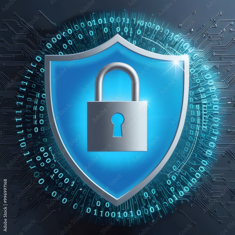 Cyber security data privacy and protaction and defense concept. digital ...