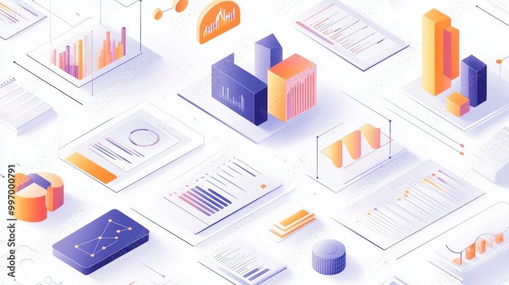 Representation of data analytics,charts, graphs and data driven insights emerging from a sea of information Representation of data analytics,charts, graphs and data driven insights emerging from a sea of information