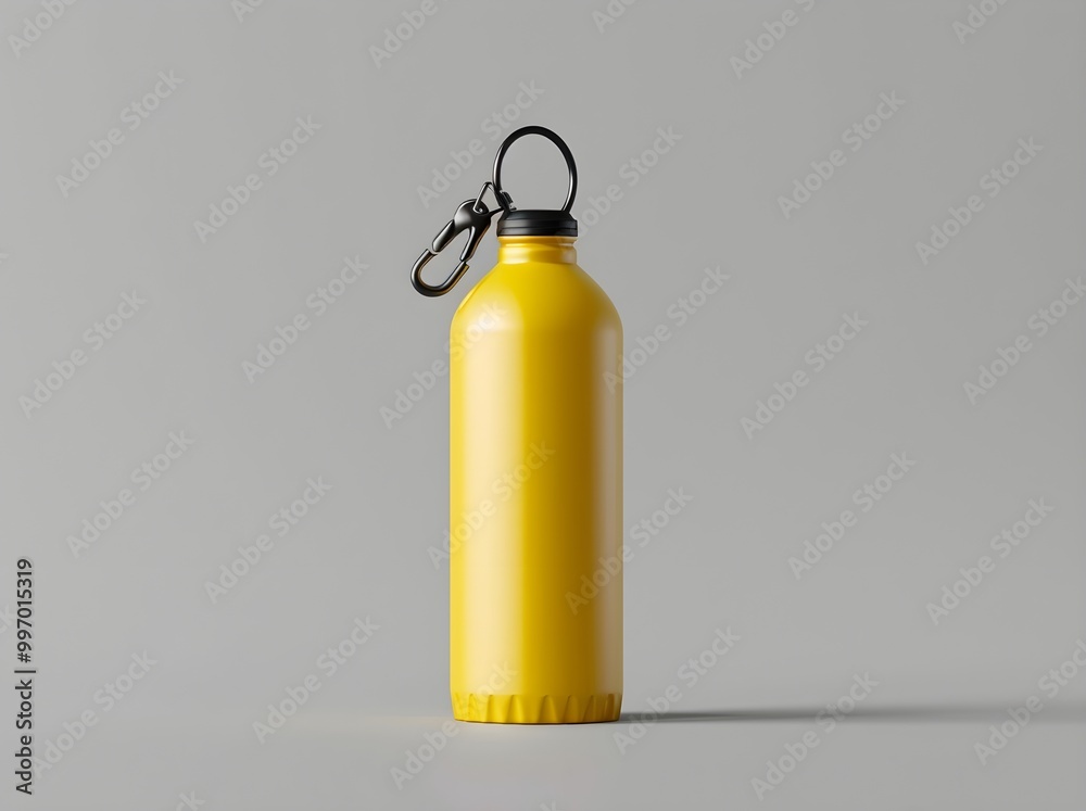 White, Black, Red and Silver Empty Glossy Metal Thermos Water Bottle Isolated on White. 3d rendering
White, Black, Red and Silver Empty Glossy Metal Thermos Water Bottle Isolated on White. 3d rendering