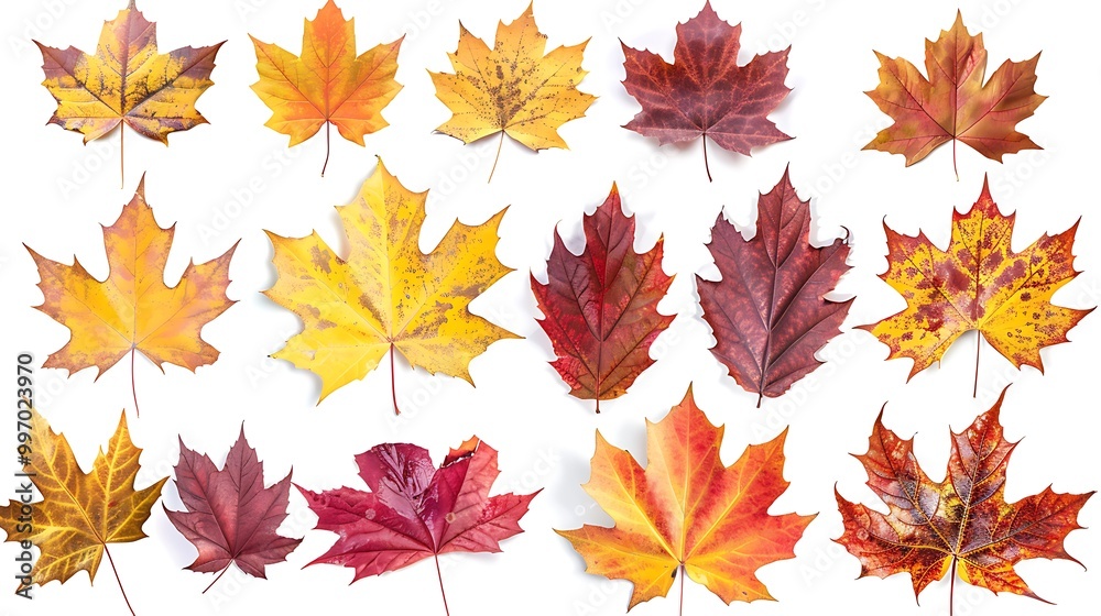 Collection of autumn leaves isolated on transparent background
Collection of autumn leaves isolated on transparent background