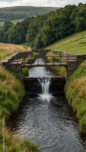 View of Hoggs Well toward Lock Skene. photo