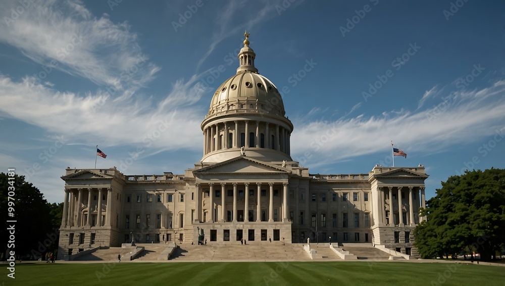 Obraz premium West Virginia Capitol building.