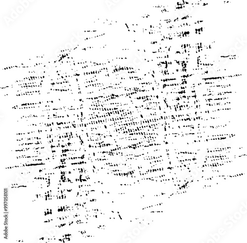 Black and white vector pattern of chaotic pencil scribbles and lines. Background template. Hand drawn illustration. EPS10.