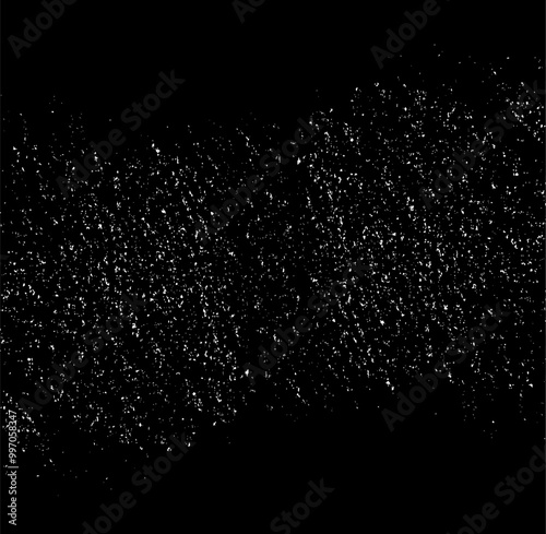 Dark grunge urban texture vector. Distressed overlay texture. Grunge background. Abstract obvious dark worn textured effect. Vector Illustration. Black isolated on white. EPS10.